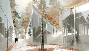 Projet en cours : Crematorium à Stockholm par big-architects