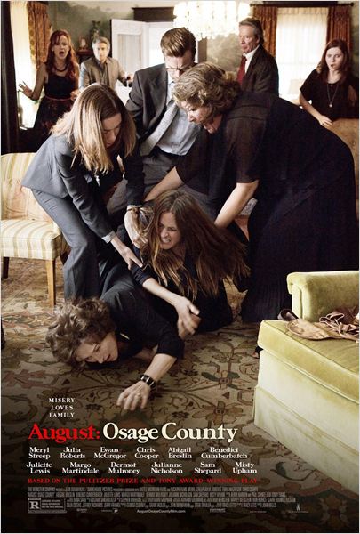 Un été à Osage County avec Julia Roberts et Meryl Streep